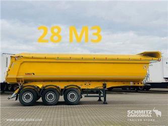 Schmitz Cargobull Tipper Steel half pipe body 29m³