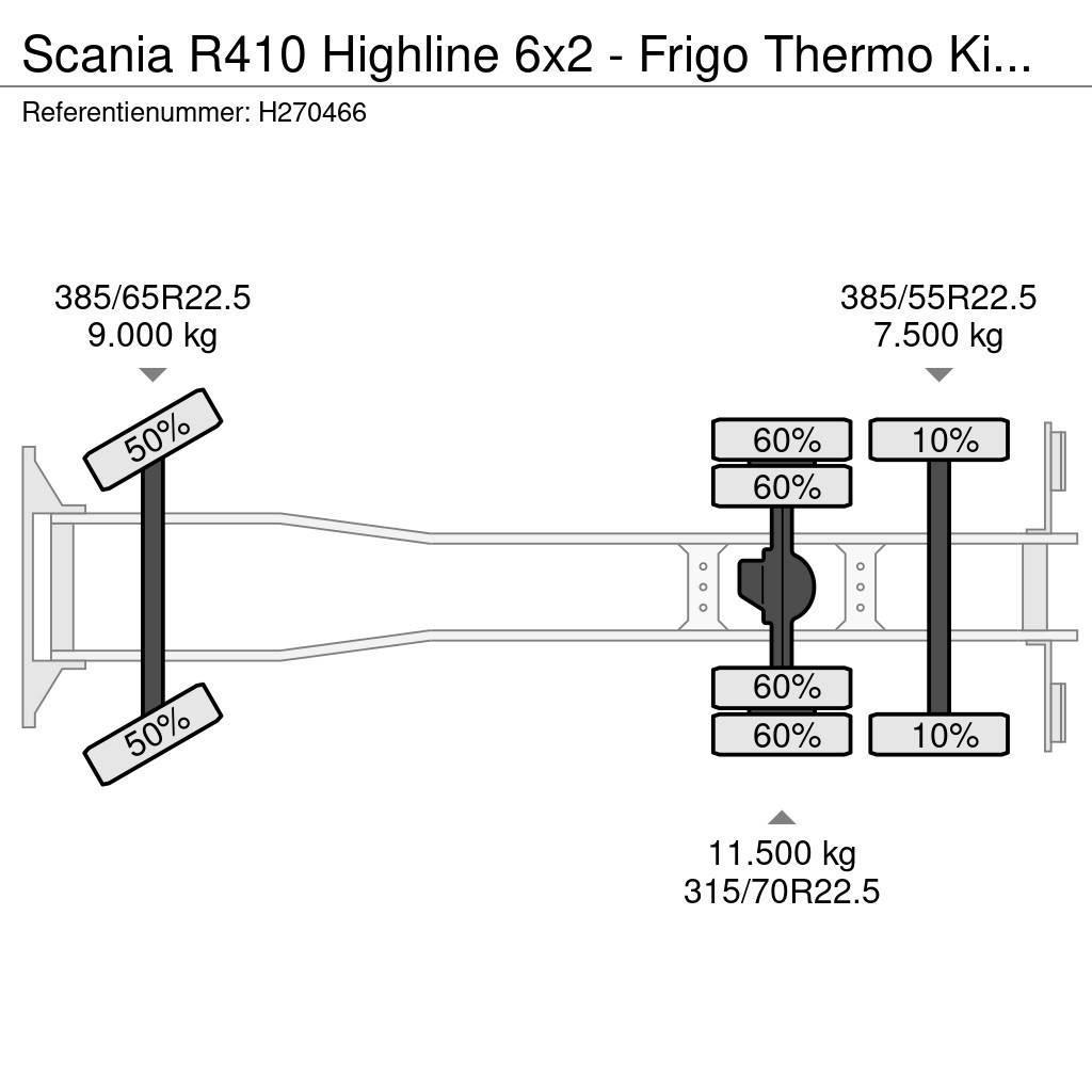 Scania R410 Highline 6x2 - Frigo Thermo King UT-800 - Loa Temperature controlled trucks