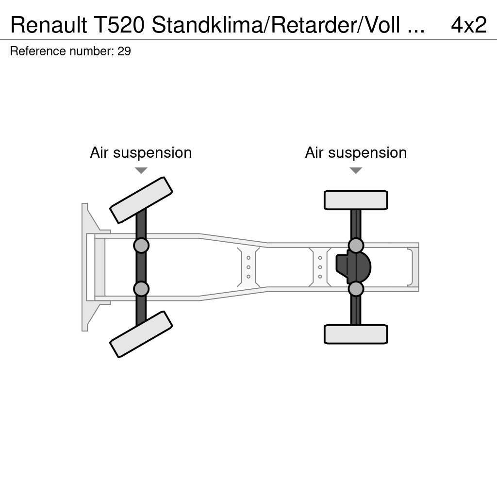 Renault T520 Standklima/Retarder/Voll Luft/Euro 6 Tractor Units