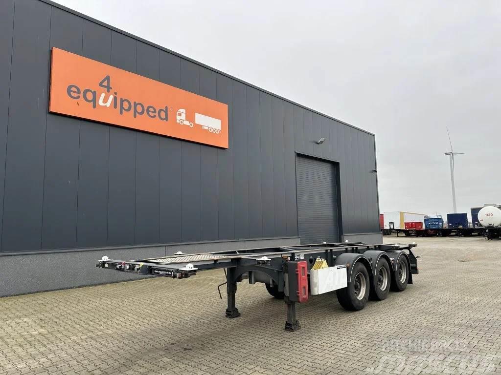 Van Hool 20FT/30FT, ADR (EX/II, EX/III, FL, AT), empty weig Containerframe semi-trailers