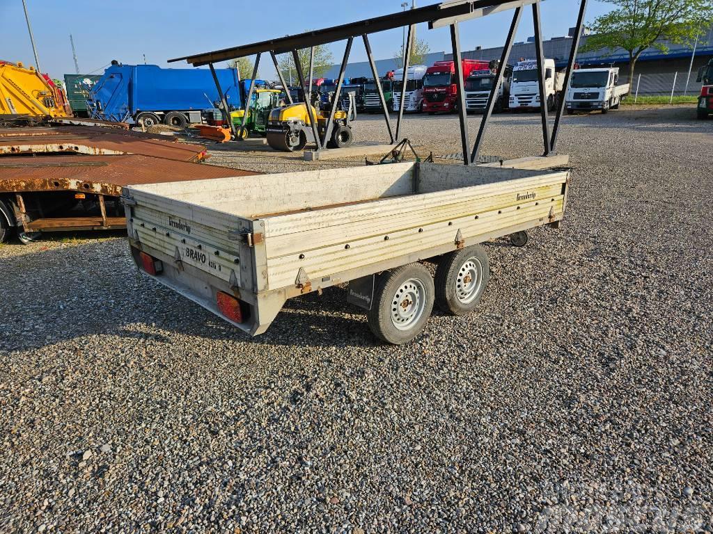 Brenderup 2 tons trailer model 4310 TB alu Flatbed/Dropside trailers