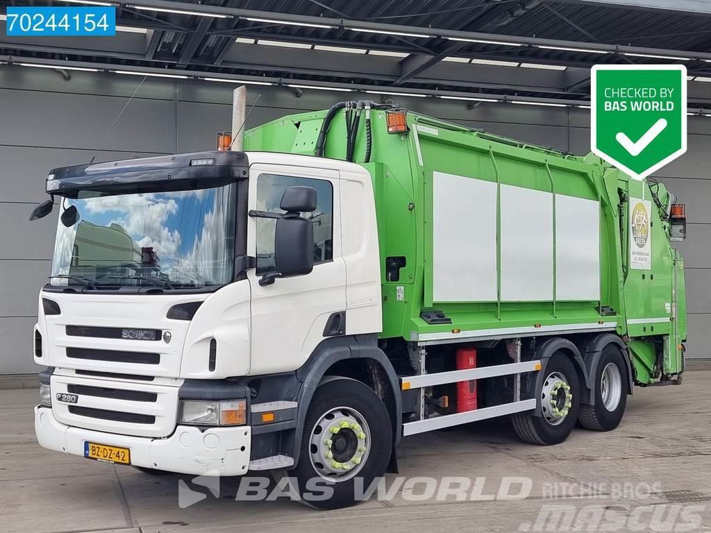 Scania P280 6X2 NL-Truck 20m3 Lift+Lenkachse EEV Geesink Waste trucks
