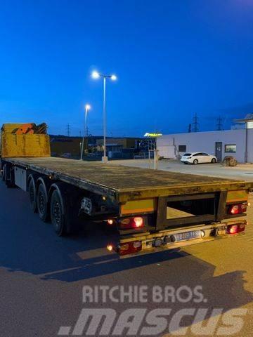  HIRCHMUGL TELS 36321 AUSZIEHBAR Flatbed/Dropside semi-trailers