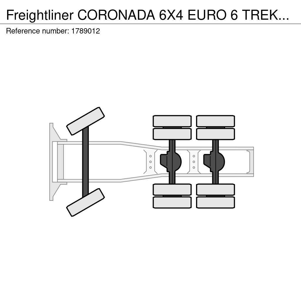 Freightliner CORONADA 6X4 EURO 6 TREKKER/TRACTOR/SATTELZUGMASCH Tractor Units