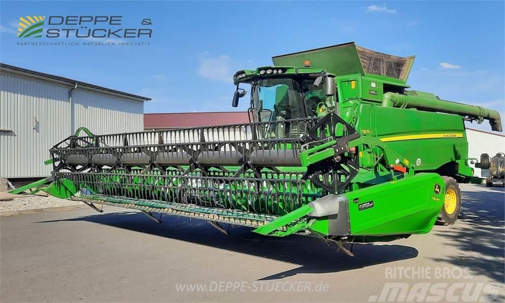 John Deere T670 Combine harvesters
