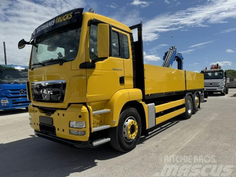 Mercedes-Benz MAN TGS 26.440 EURO 5 Crane trucks