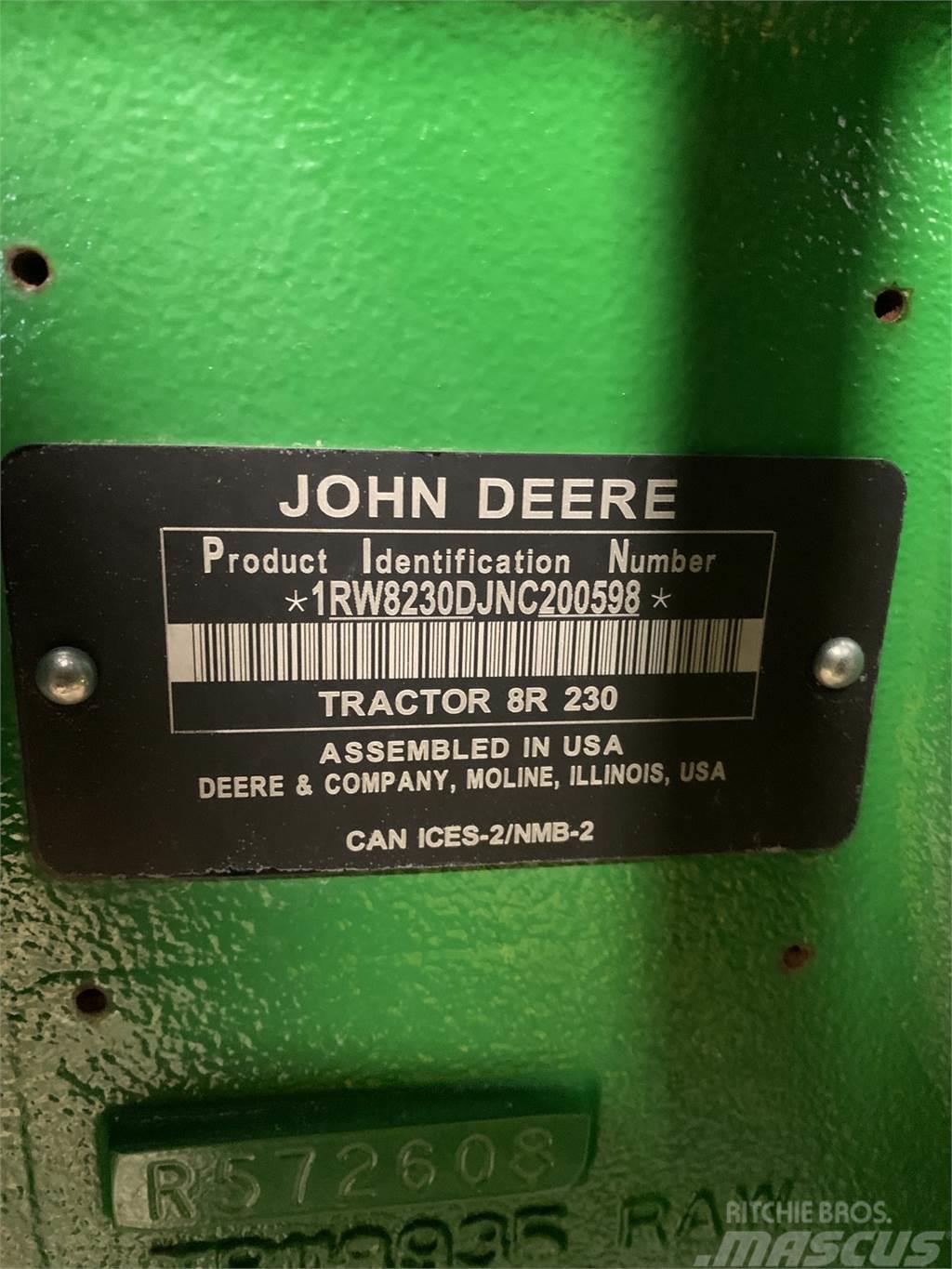 John Deere 8R 230 Tractors