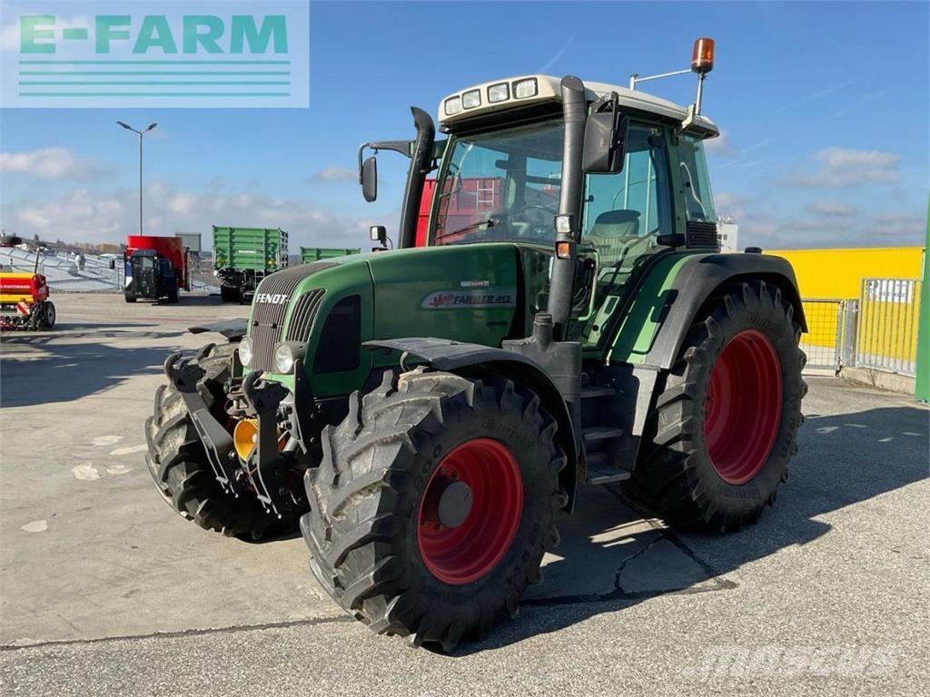 Fendt 412 Vario Traktori