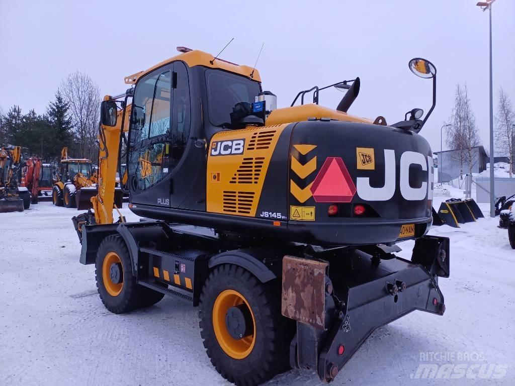 JCB JS 145 W Bageri točkaši