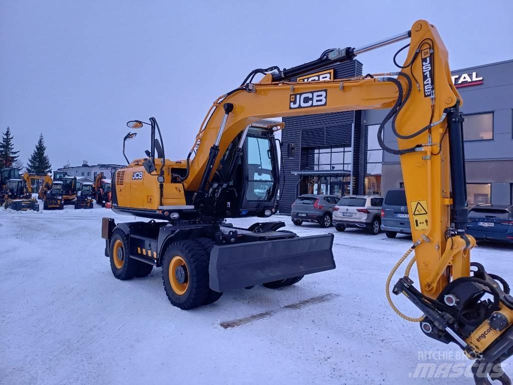 JCB JS 145 W Bageri točkaši