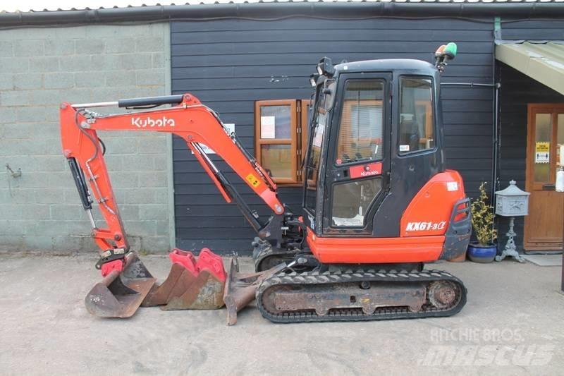 Kubota KX 61-3 Mini bageri < 7t