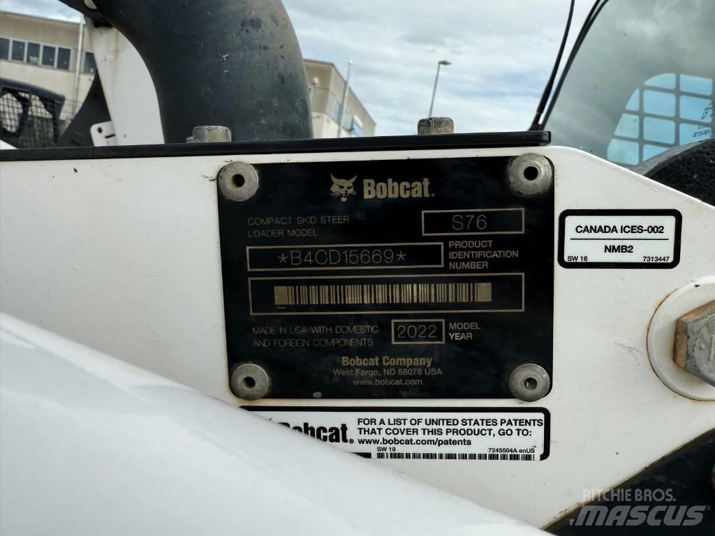 Bobcat S 76 Skid steer mini utovarivači