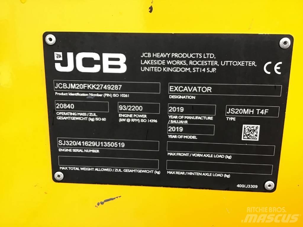 JCB JS 20 MH Bageri za prenos primarnih/sekundarnih sirovina