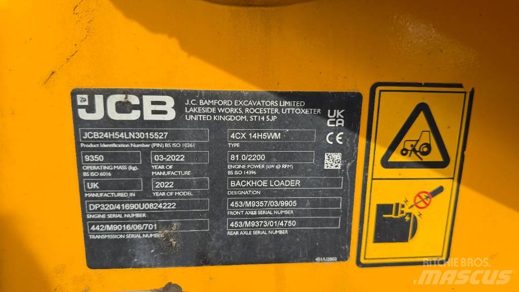 JCB 4 CX Pro Rovokopači