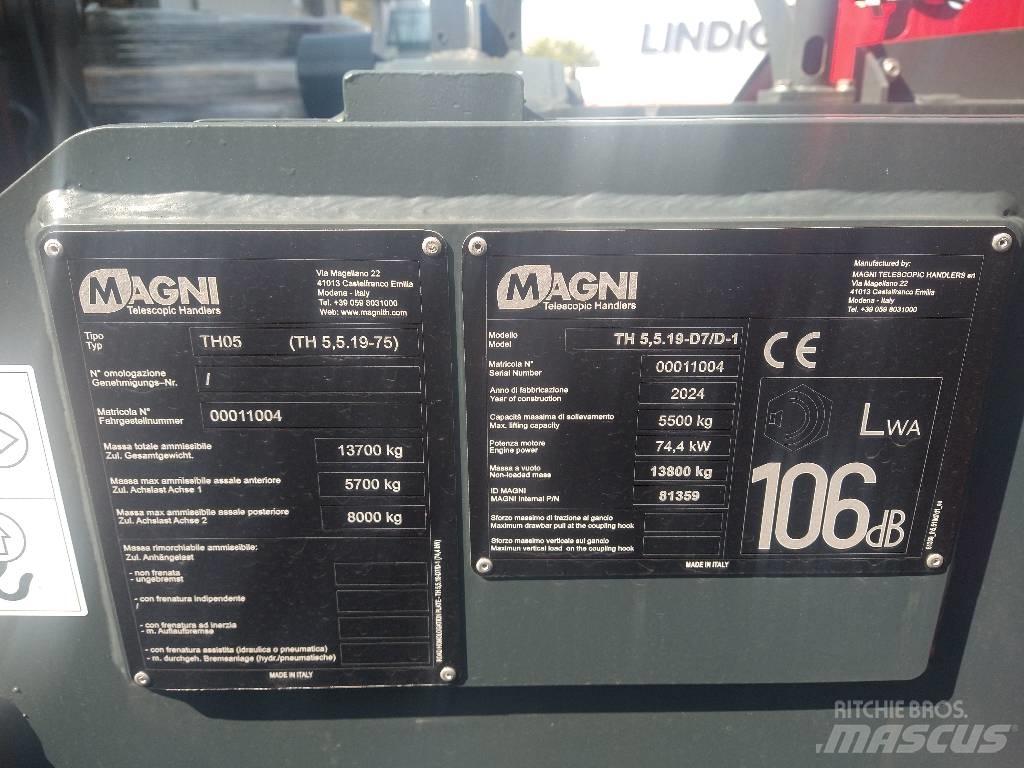 Magni TH 5.5 19 P Teleskopski viljuškari