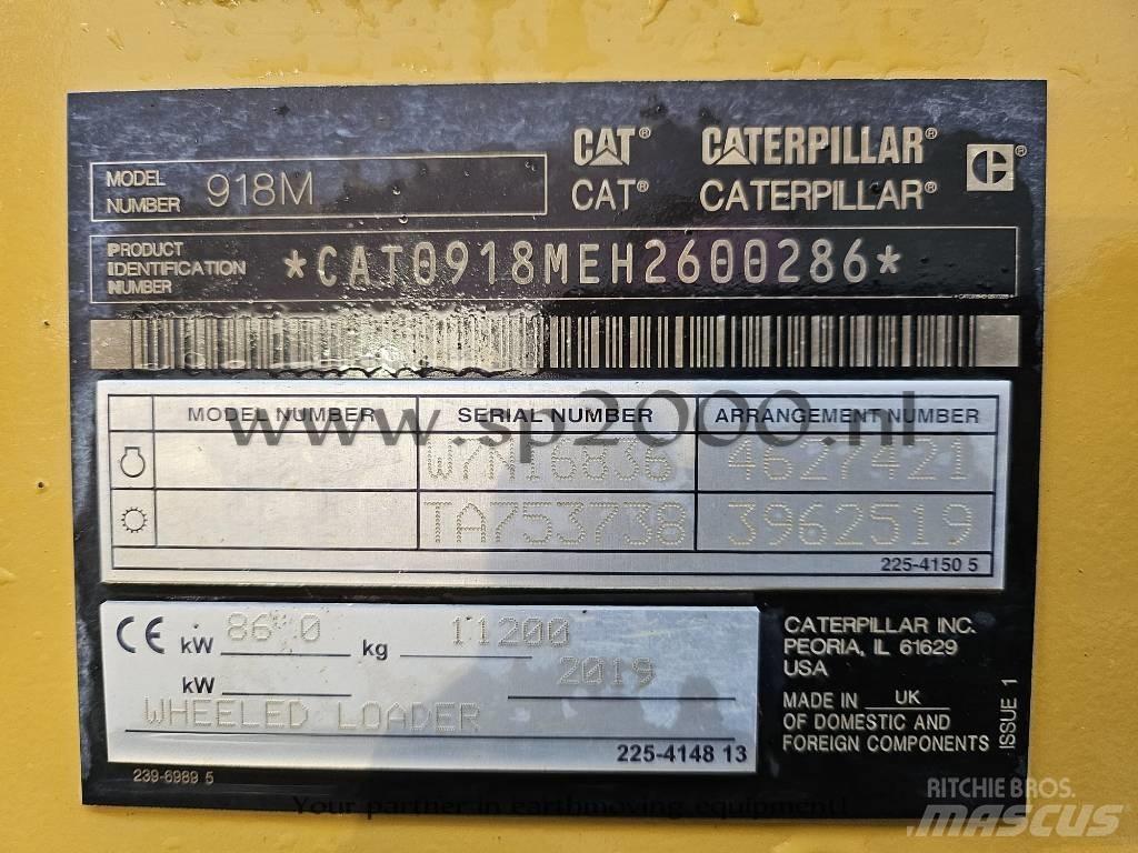 CAT 918 M Utovarivači na točkove