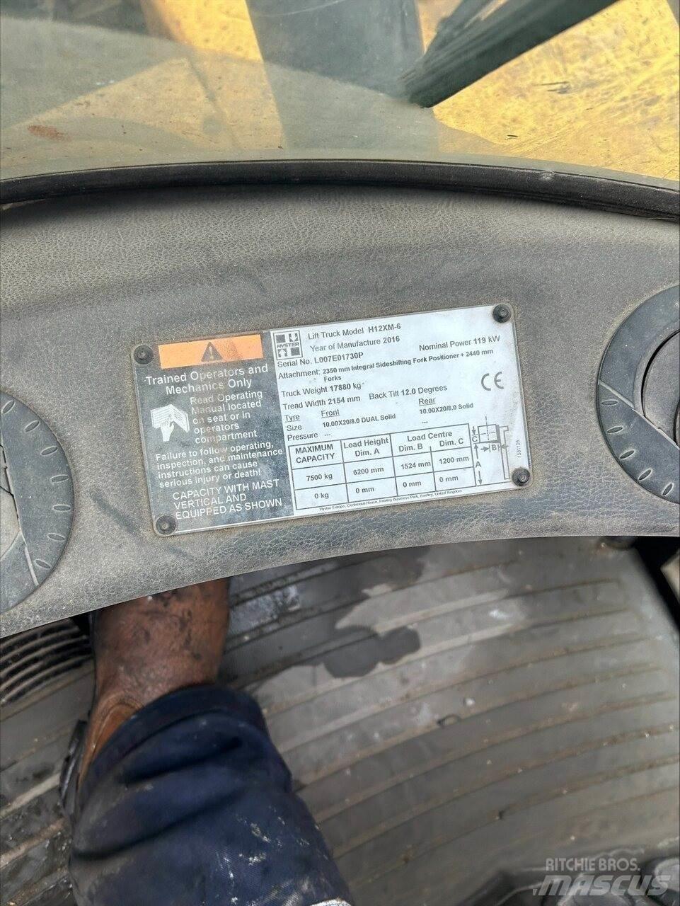 Hyster H12.00XM6 Dizelski viljuškari