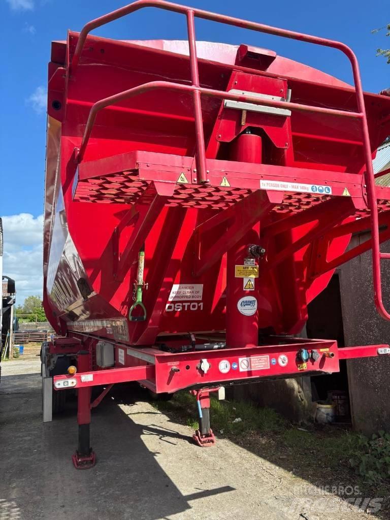 Fruehauf Halfpipe Kiper poluprikolice