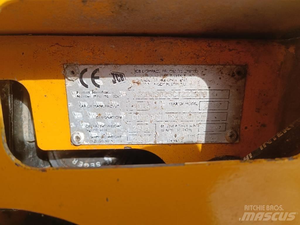 JCB 8025 ZTS Bageri guseničari