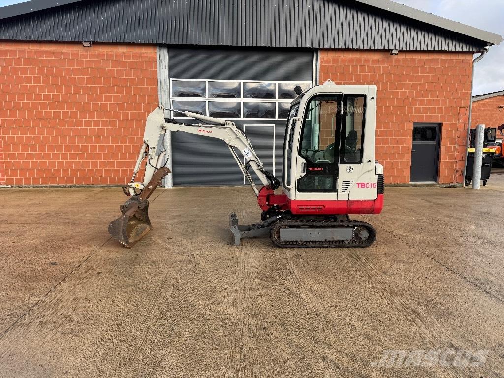Takeuchi TB 016 Mini bageri < 7t