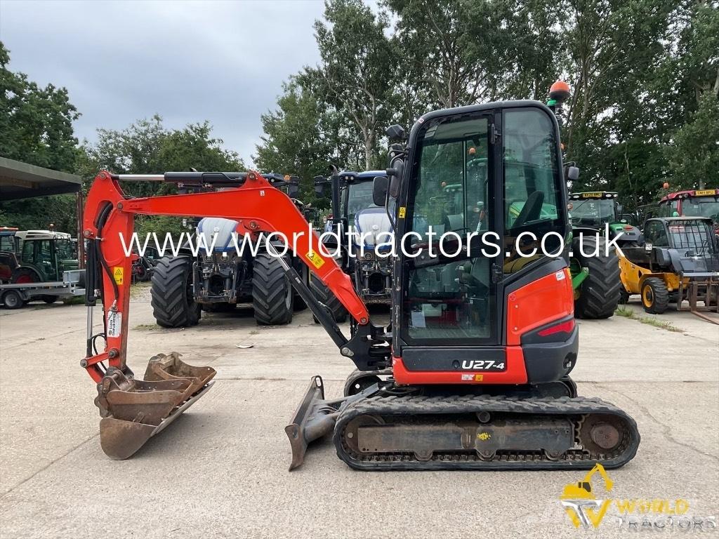 Kubota U 27-4 Mini bageri < 7t