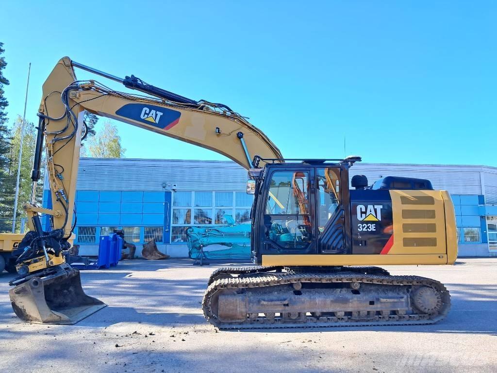 CAT 323 EL Bageri guseničari
