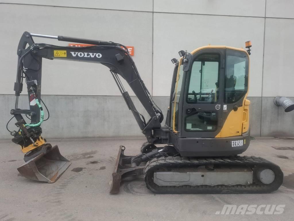 Volvo ECR 58 D Mini bageri < 7t