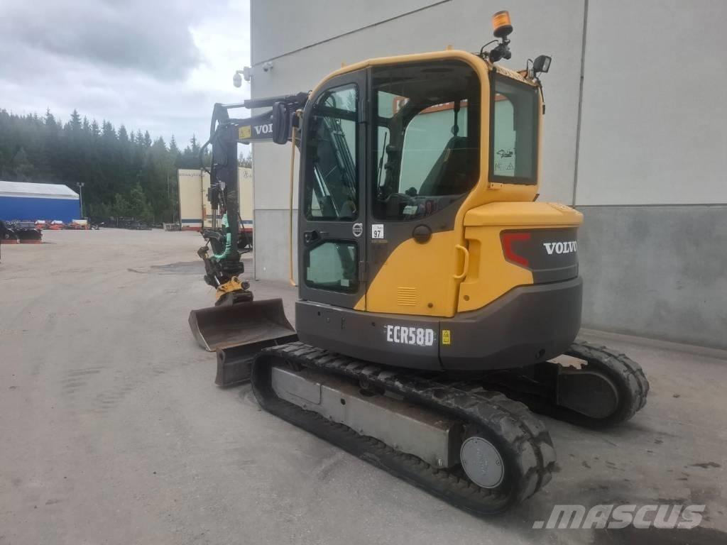 Volvo ECR 58 D Mini bageri < 7t