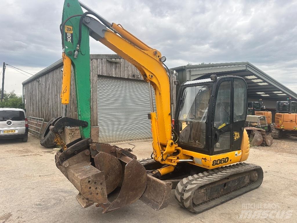 JCB 8060 Mini bageri < 7t