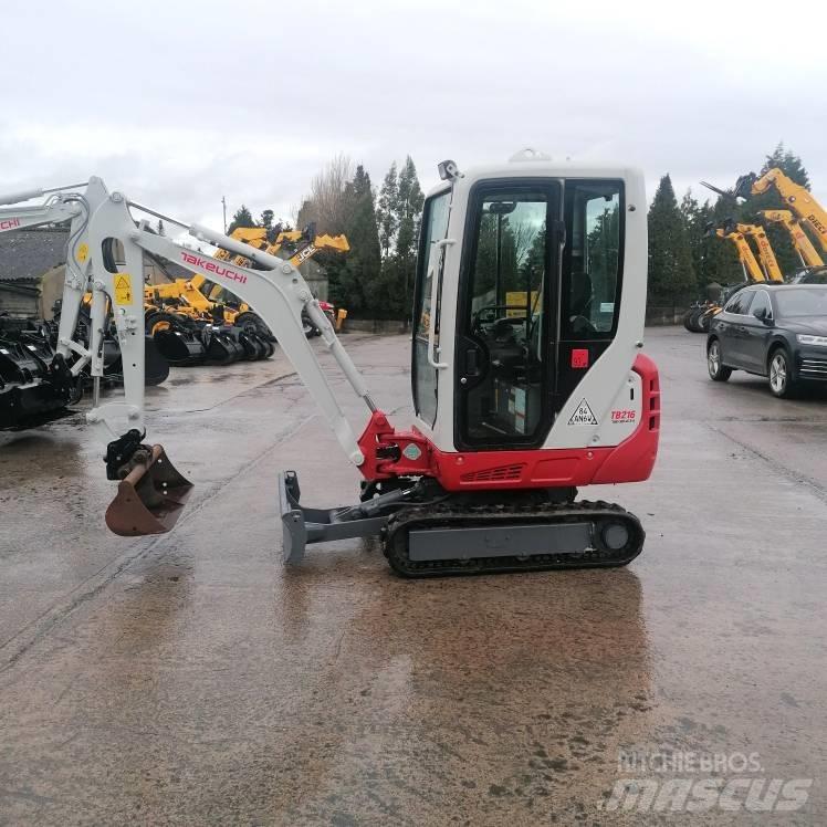 Takeuchi TB216 Mini bageri < 7t