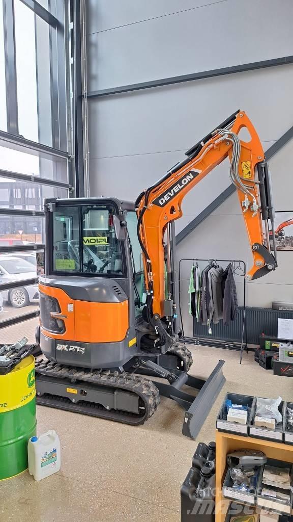 Develon DX 27 Z-7 Mini bageri < 7t