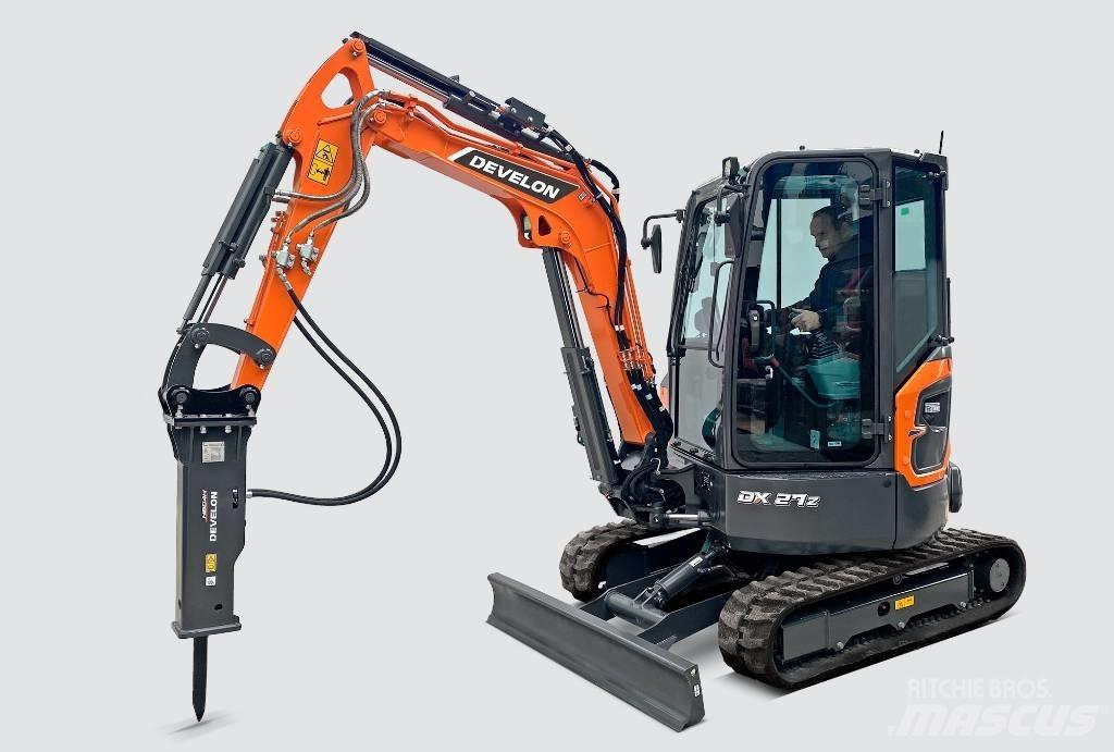 Develon DX 27 Z-7 Mini bageri < 7t