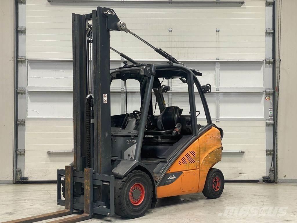 Linde H35T-02 Plinski viljuškari