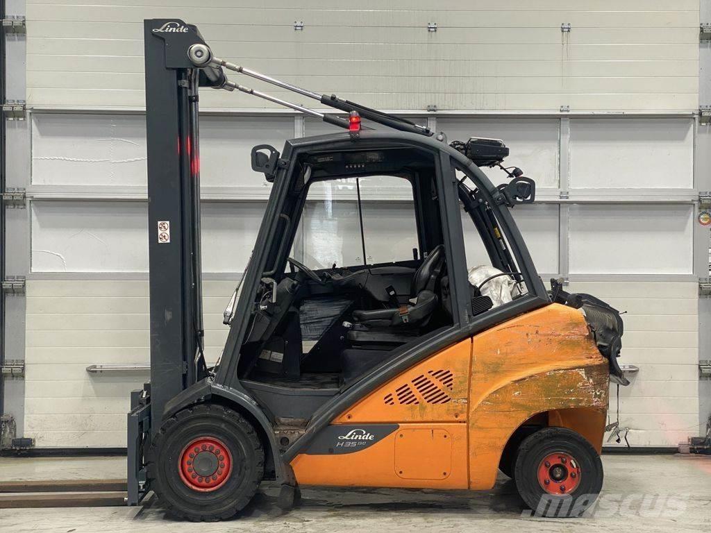 Linde H35T-02 Plinski viljuškari