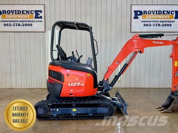Kubota U27-4 Mini bageri < 7t