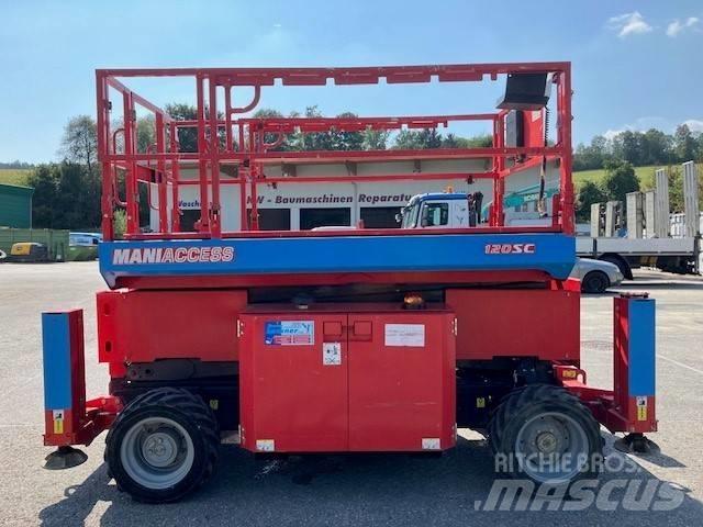 Manitou Scherenbühne Makazaste platforme