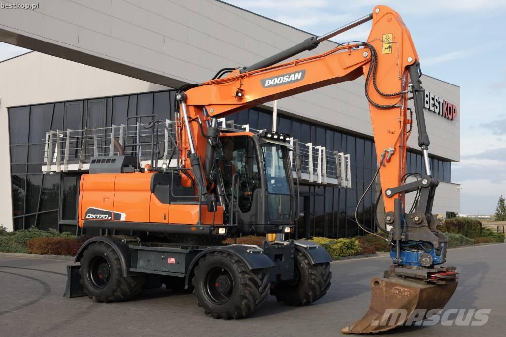 Doosan DX170W-5 Bageri točkaši
