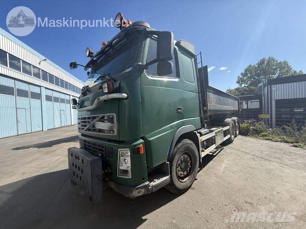 Volvo FH 520 Rol kiper kamioni sa kukom za podizanje tereta