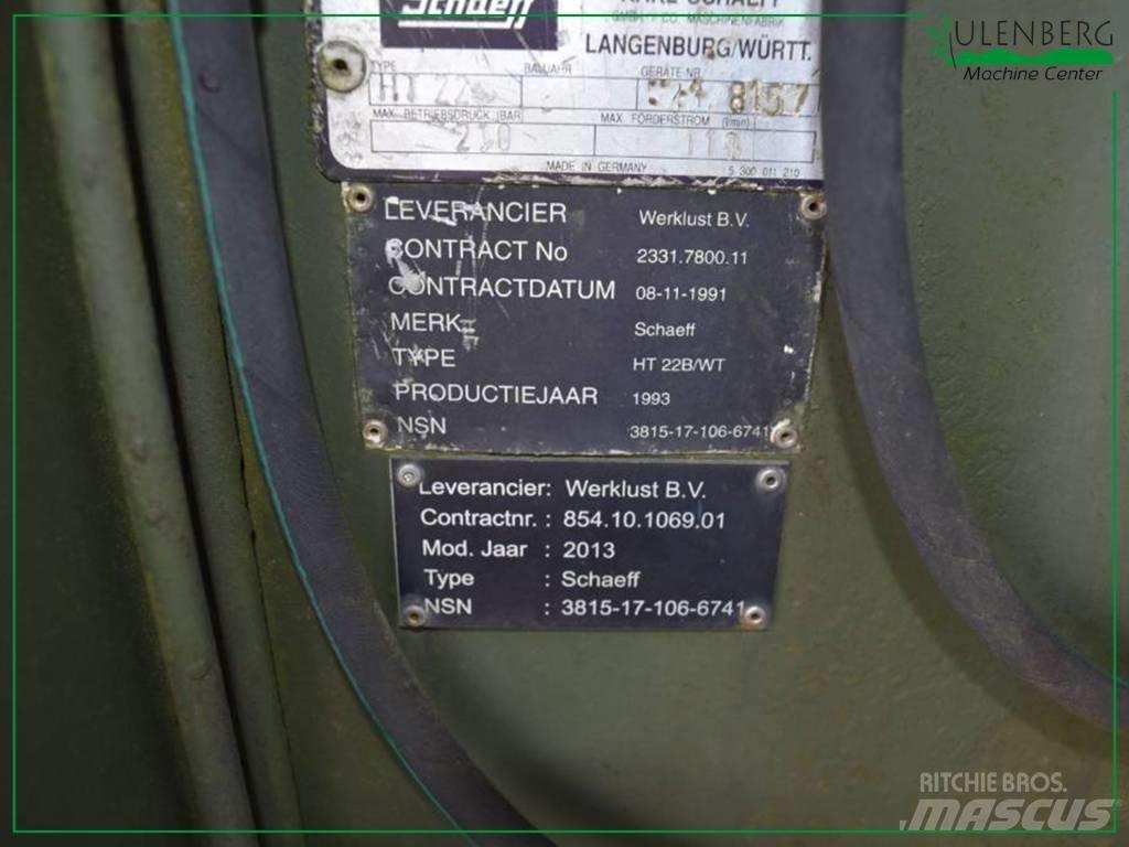 Schaeff HT22B/WT Polovni specijalni bageri
