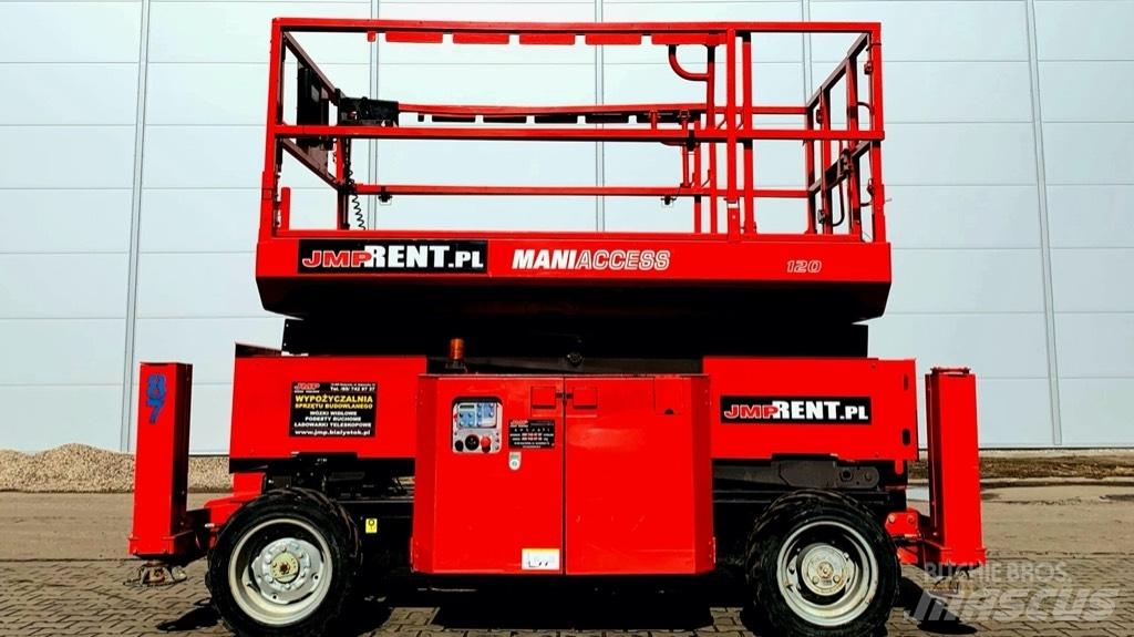 Manitou 120SC Makazaste platforme