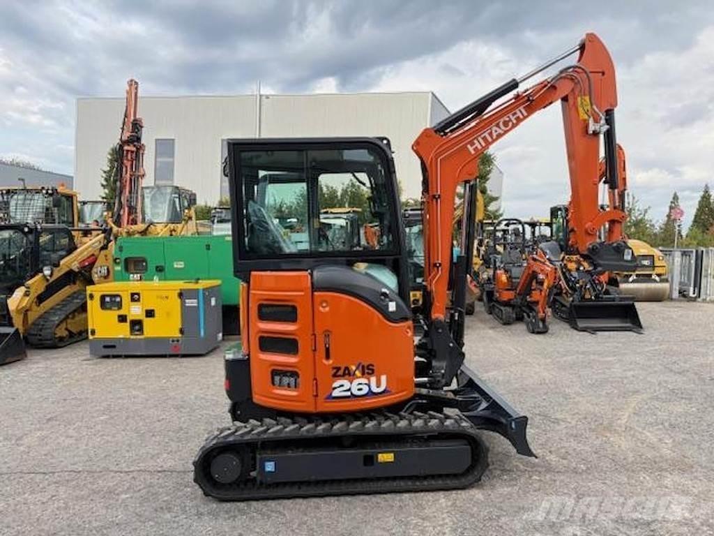 Hitachi ZX26 U-6 Mini bageri < 7t