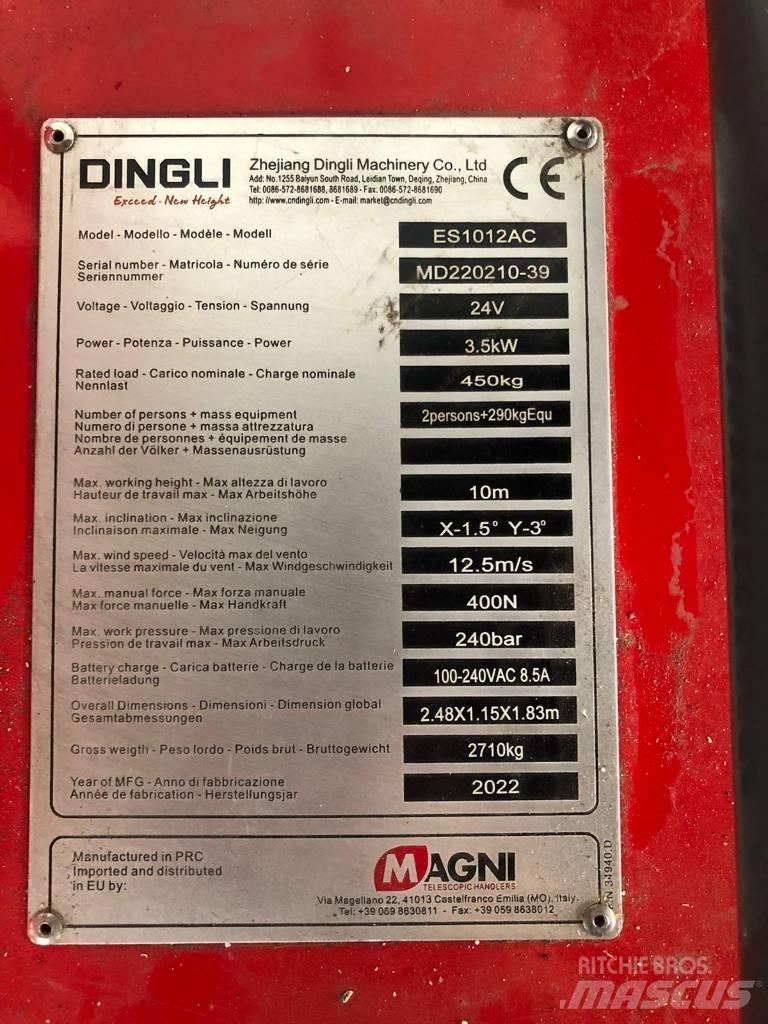 Magni ES 1012 AC Makazaste platforme