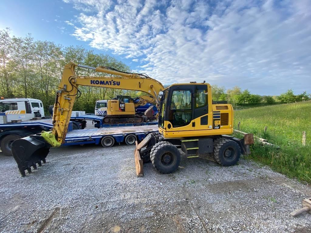 Komatsu PW 148 Bageri točkaši