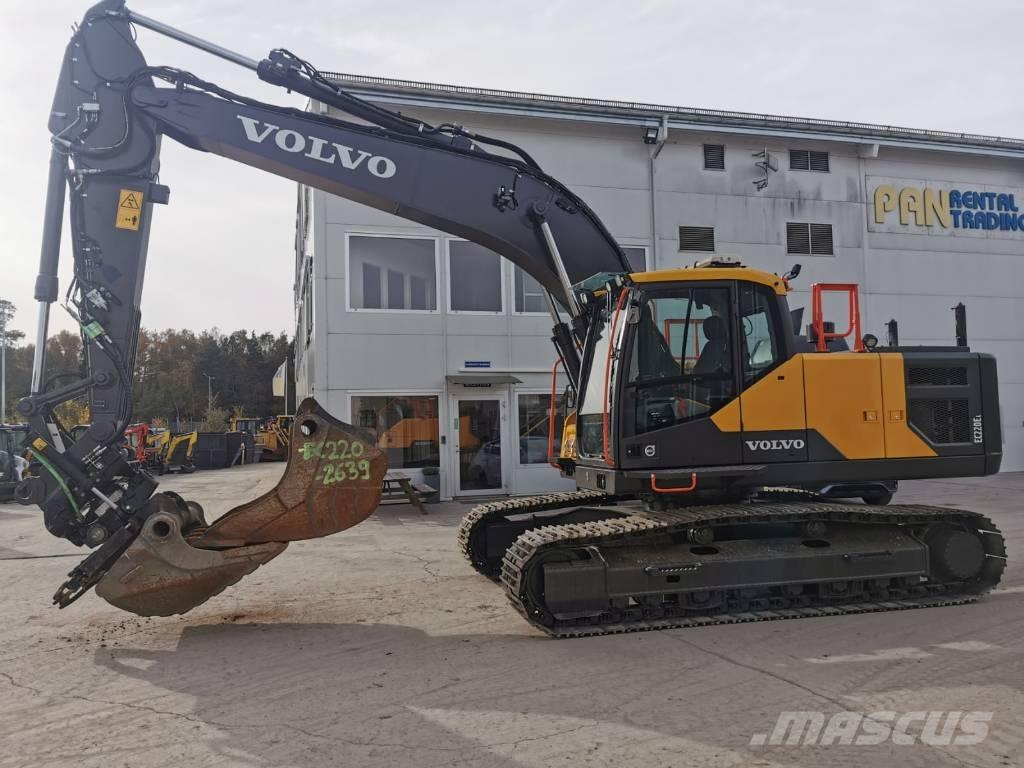 Volvo EC 220 EL Bageri guseničari