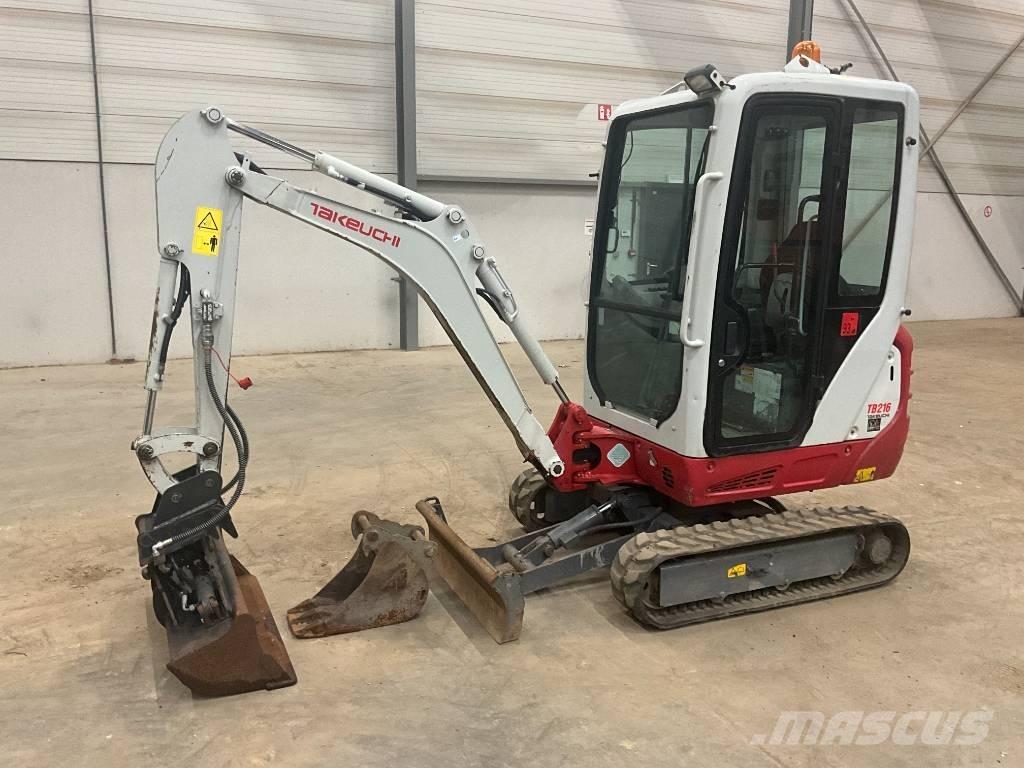 Takeuchi TB 216 Mini bageri < 7t