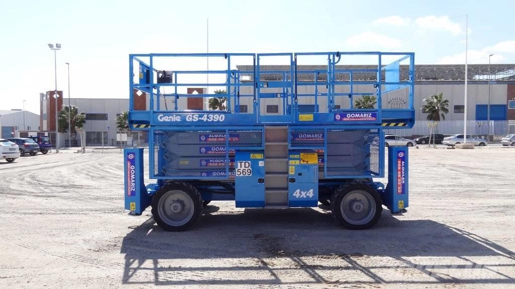 Genie GS 4390 RT Makazaste platforme
