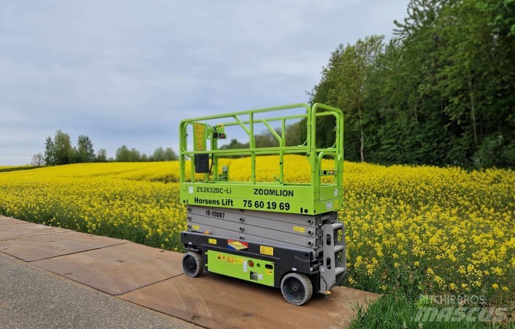 Zoomlion ZS2632DC-Li Makazaste platforme