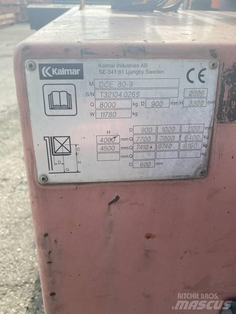 Kalmar DCE-80-9 Dizelski viljuškari