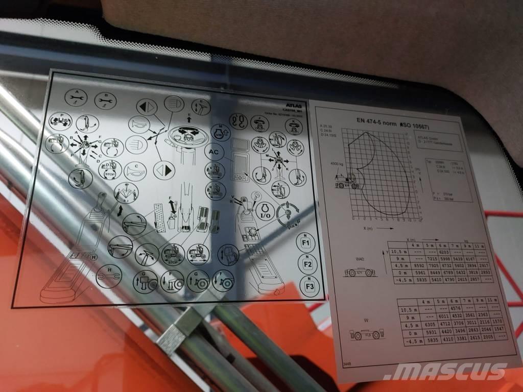 Atlas 250 MH Bageri za prenos primarnih/sekundarnih sirovina