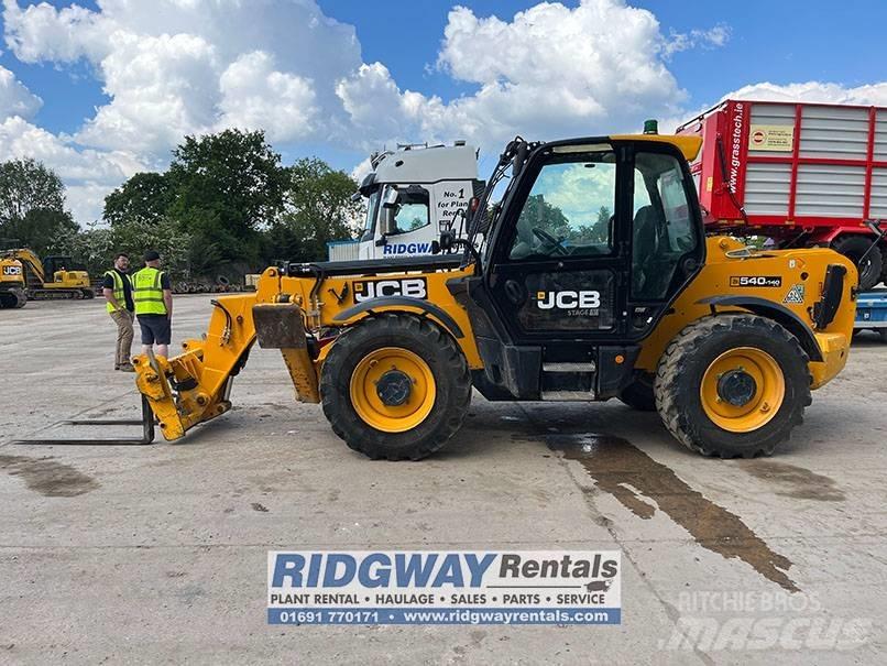 JCB 540-140 Teleskopski viljuškari